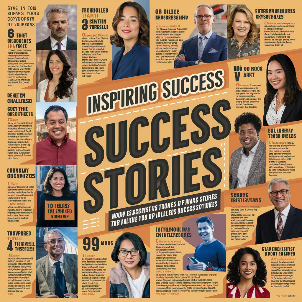 Outline for the Article on Success Stories: From College to Career